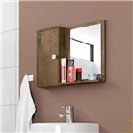 Ficha técnica e caractérísticas do produto Espelheira para Banheiro Gênova Madeira Rústica - Móveis Bechara - Moveis Bechara