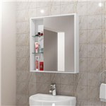 Ficha técnica e caractérísticas do produto Espelheira para Banheiro Miami Branco - Móveis Bechara - Moveis Bechara