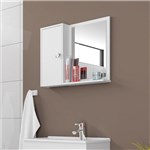 Ficha técnica e caractérísticas do produto Espelheira para Banheiro Móveis Bechara Gênova Branca