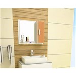 Ficha técnica e caractérísticas do produto Espelheira para Banheiro Veneza 65 Branco