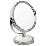 Ficha técnica e caractérísticas do produto Espelho Aumento Dupla Face Classic - Mor
