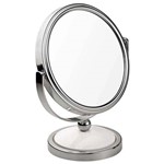 Ficha técnica e caractérísticas do produto Espelho Aumento Dupla Face Classic