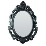Ficha técnica e caractérísticas do produto Espelho Baroque Prata Escura 50x77cm
