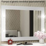 Espelho Camarim Suspenso 90x68cm para 4 Lâmpadas PE2006 Tecno Móbili - Tecno Móbili