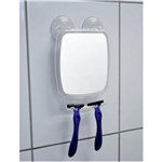 Ficha técnica e caractérísticas do produto Espelho com Ventosa para Banheiro 14X22Cm Cristal - Astra