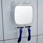 Ficha técnica e caractérísticas do produto Espelho Com Ventosa Para Banheiro Astra