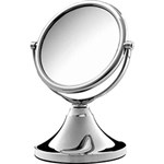 Ficha técnica e caractérísticas do produto Espelho Cosmético de Mesa com Lente de Aumento - Jolie - CrysBel