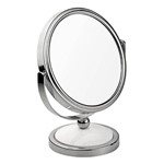 Ficha técnica e caractérísticas do produto Espelho de Aumento Dupla Face 8483 - Mor