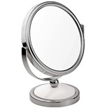 Ficha técnica e caractérísticas do produto Espelho de Aumento Dupla Face Classic 8483 Mor