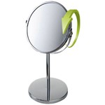 Espelho de Mesa Profissional Aumento Zoom 5x P/ Maquiagem Depilação