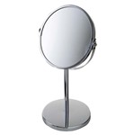 Ficha técnica e caractérísticas do produto Espelho de Aumento Dupla Face Pedestal - Mor