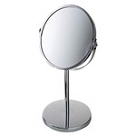 Ficha técnica e caractérísticas do produto Espelho de Aumento Dupla Face Pedestal, Mor