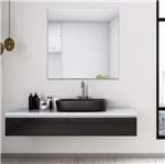 Ficha técnica e caractérísticas do produto Espelho de Banheiro Gracieux 60x60 Quadrado Sensea