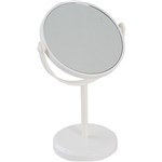 Ficha técnica e caractérísticas do produto Espelho de Mesa Branco New me