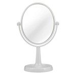 Ficha técnica e caractérísticas do produto Espelho de Mesa com Pé Branco AWA16127-BR Jacki Design