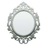 Ficha técnica e caractérísticas do produto Espelho Decorativo 02 - Branco - 57x82x3cm