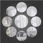 Ficha técnica e caractérísticas do produto Espelho Decorativo Círculo de Bolas