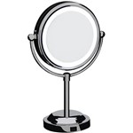 Ficha técnica e caractérísticas do produto Espelho Dupla Face Aumento Ilum 8484 Mor