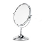 Ficha técnica e caractérísticas do produto Espelho Dupla Face para Bancada 16.5x25cm Brinox
