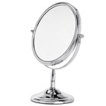 Ficha técnica e caractérísticas do produto Espelho Dupla Face para Bancada 16,5x25cm - ref. 1937/101 - Brinox