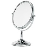 Ficha técnica e caractérísticas do produto Espelho Dupla Face para Bancada Ø 16,5 X 25 Cm