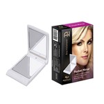 Ficha técnica e caractérísticas do produto Espelho Iluminado de Bolso Branco Pocket Mirror Relax Beauty Ana Hickmann