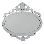 Ficha técnica e caractérísticas do produto Espelho Oval BTC Veneziano – 107cm
