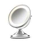Ficha técnica e caractérísticas do produto Espelho para Bancada com Lente de Aumento Classique Lux 34x28x20,5cm com Iluminação