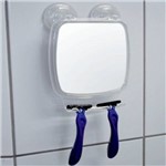 Ficha técnica e caractérísticas do produto Espelho para Banheiro com Ventosas e Apoios - Astra