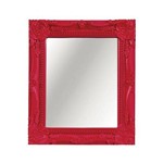 Ficha técnica e caractérísticas do produto Espelho Polaris Vermelho 20x25cm Mart 2959