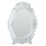 Ficha técnica e caractérísticas do produto Espelho Provence Branco 22x30cm