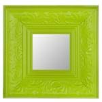 Ficha técnica e caractérísticas do produto Espelho Quadrado Provençal com Moldura Verde 40x40cm