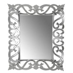 Ficha técnica e caractérísticas do produto Espelho Retangular Decorativo - 120 X 110 Cm