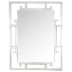 Ficha técnica e caractérísticas do produto Espelho Retangular Decorativo - 120 X 92 Cm