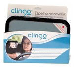 Ficha técnica e caractérísticas do produto Espelho Retrovisor Retangular Clingo
