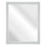 Ficha técnica e caractérísticas do produto Espelho Riscado 47x57cm - Branco