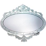 Ficha técnica e caractérísticas do produto Espelho Veneziano Xa0033 (97x1,1x2cm) Vidro Bege - BTC