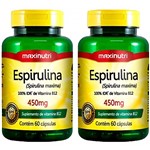 Ficha técnica e caractérísticas do produto Espirulina - 2 Unidades de 60 Cápsulas - Maxinutri