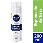 Ficha técnica e caractérísticas do produto Espuma Barba Nivea For Men Sensitive - 200ml