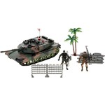 Ficha técnica e caractérísticas do produto Esquadrão Especial Super Comando Tanque Verde Escuro - Brink+