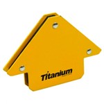 Ficha técnica e caractérísticas do produto Esquadro Magnético 12Kg Titanium do Brasil Amarelo