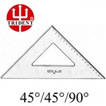 Esquadro Trident com Escala 45º 1532 32cm