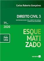 Ficha técnica e caractérísticas do produto Esquematizado - Direito Civil 3 - Responsabilidade Civil - Direito de Família - Direito das Sucessões