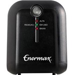 Estabilizador Enermax Exs Ii Power 500va - Bivolt - Preto