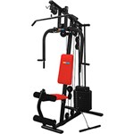 Ficha técnica e caractérísticas do produto Estação de Musculação Smart 8000 23 Exercícios Vermelha - Life Zone