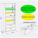 Ficha técnica e caractérísticas do produto Estante Livramento - Castanho - Politorno