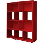 Ficha técnica e caractérísticas do produto Estante para Livros Book - Artely - Vermelho