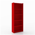 Ficha técnica e caractérísticas do produto Estante para Livros Esm 201 Vermelho - Movel Bento - Vermelho