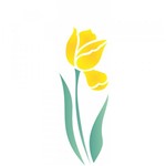 Ficha técnica e caractérísticas do produto Estêncil para Pintura Simples 10x30 Flor Tulipa I OPA1870 - Opa - OPA