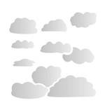 Ficha técnica e caractérísticas do produto Estêncil para Pintura Simples 15X20 Nuvens - Opa746 - Opa